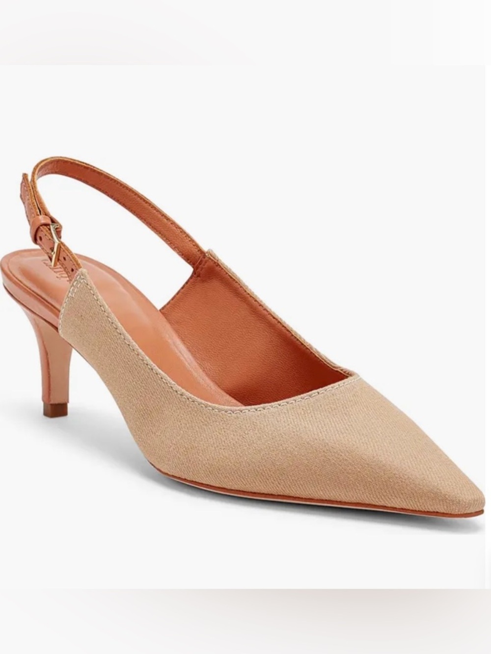 New Cing à Sept Sylvie Pointed Toe Slingback Pump size 9.5